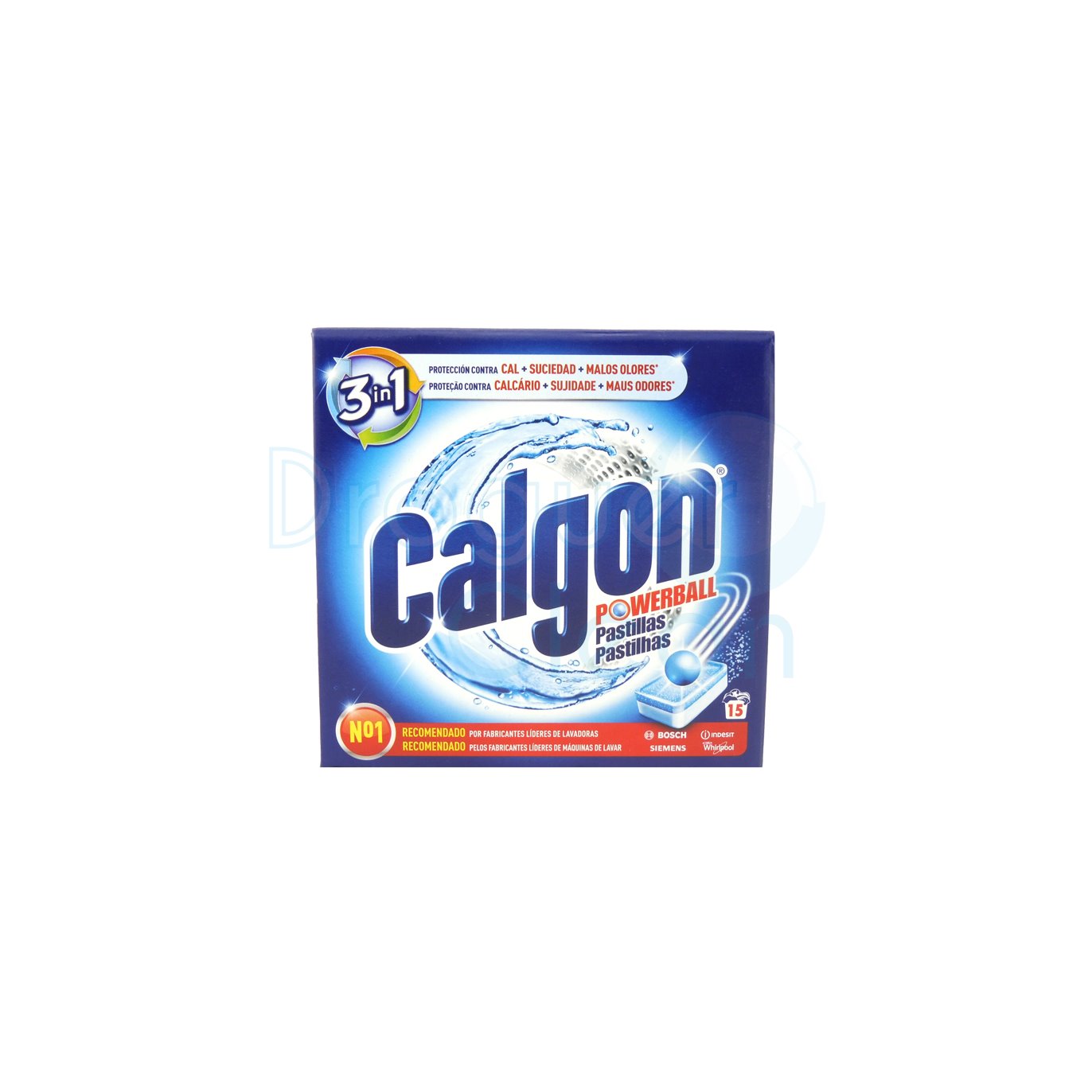Antical en pastillas Calgon 15 uds contra cal suciedad y malos