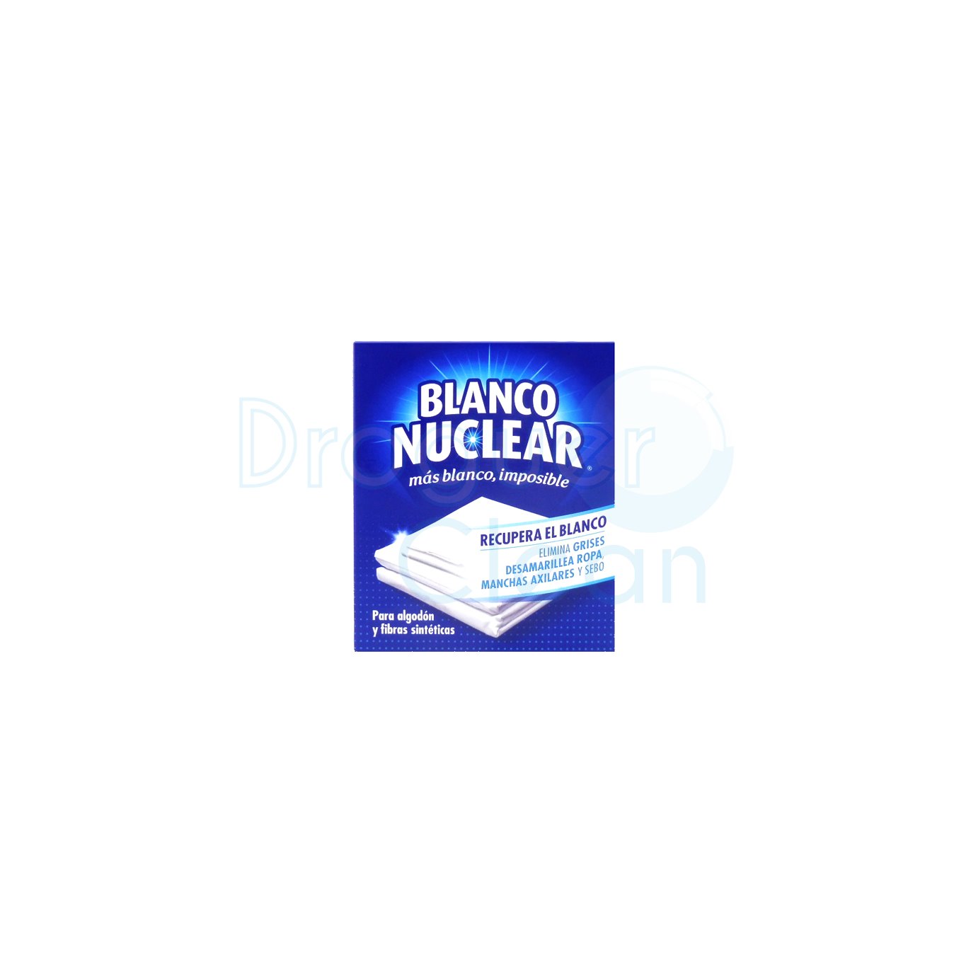 Blanco Nuclear detergente prendas blancas en polvo para lavar a mano o  máquina